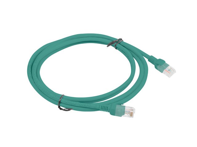 Lanberg Cable De Red Cat.6 Utp 0.5m Verde 10-Pack
