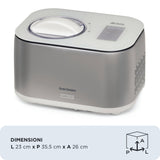 Heladera Ariete Gran Gelato 4en1 (Blanco/Plateado, 100 Vatios)