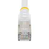 Cable 2m Ethernet Cat6a Blanco