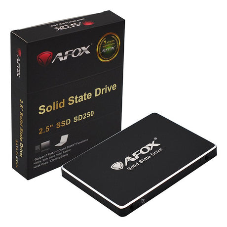 EAN 4897033782227 - AFOX SD250-512GQN unidad de estado sólido 500 GB 2.5" Serial ATA III imagen 1