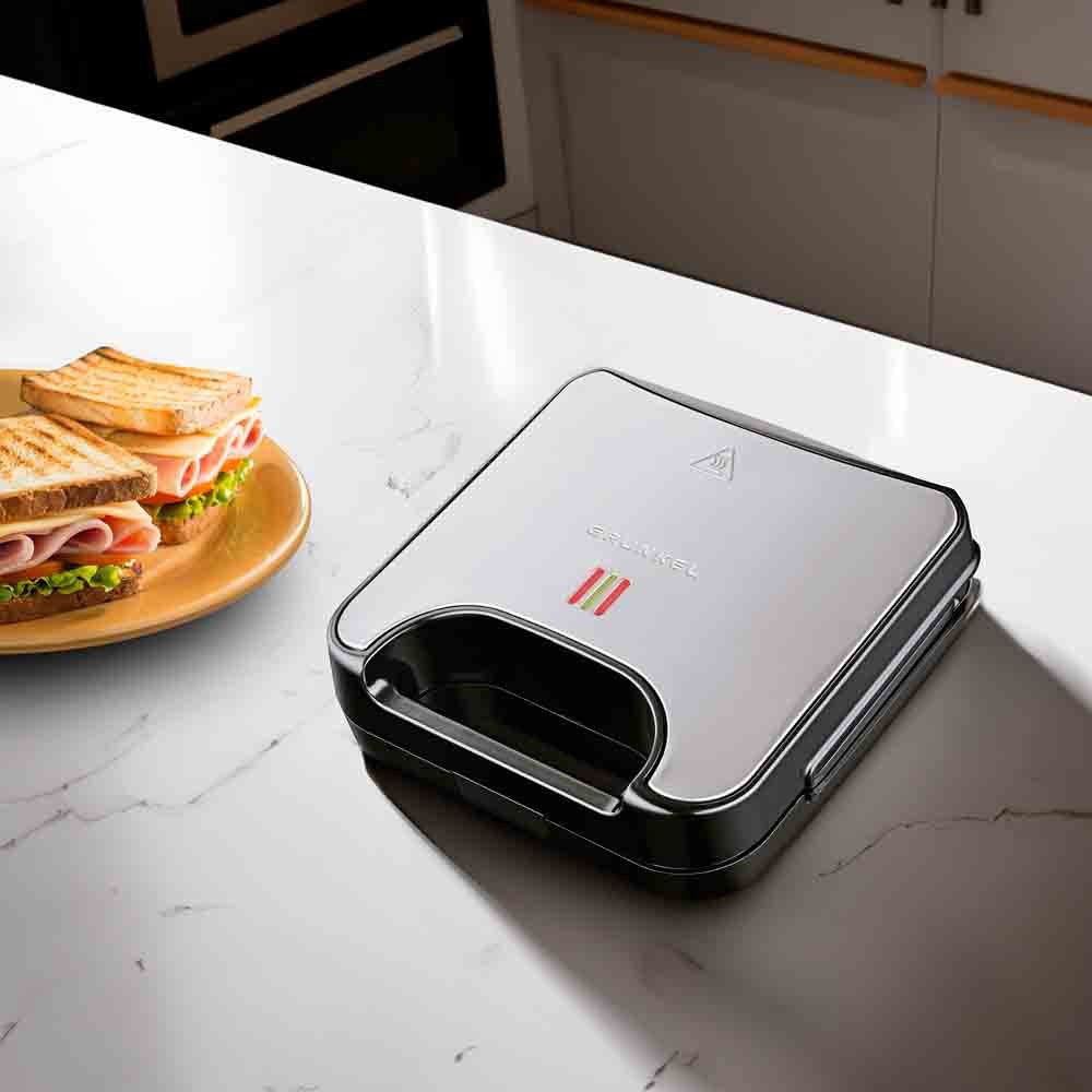 EAN 8426156018089 - Grunkel SAN-MULTING sandwichera 850 W Acero inoxidable imagen 6