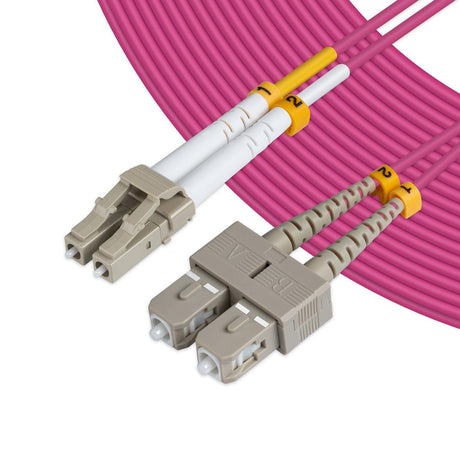 EAN 5712505826102 - Microconnect FIB422001P Cable de fibra óptica e InfiniBand 1 m LC SC Violeta imagen 2