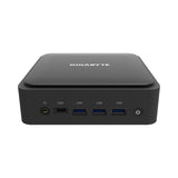 EAN 4719331601768 - GIGABYTE GB-BEI3H-1220 PC/estación de trabajo barebone Negro i3-1220P 1,8 GHz Altavoces incorporados imagen 1
