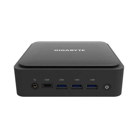 EAN 4719331601768 - GIGABYTE GB-BEI3H-1220 PC/estación de trabajo barebone Negro i3-1220P 1,8 GHz Altavoces incorporados imagen 1