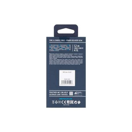 EAN 4260403579497 - Rivacase PS6105 GR12 cable USB USB 2.0 1,2 m USB C Gris imagen 6
