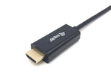 EAN 4015867228708 - Equip 133413 adaptador de cable de vídeo 3 m USB Tipo C HDMI tipo A (Estándar) Negro imagen 2