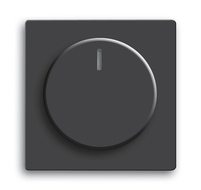 Busch Jaeger Bj 6540-885-102 Bedienelement F.Dreh- Dimmer -102 Busch-Dimmer Schwarzmatt