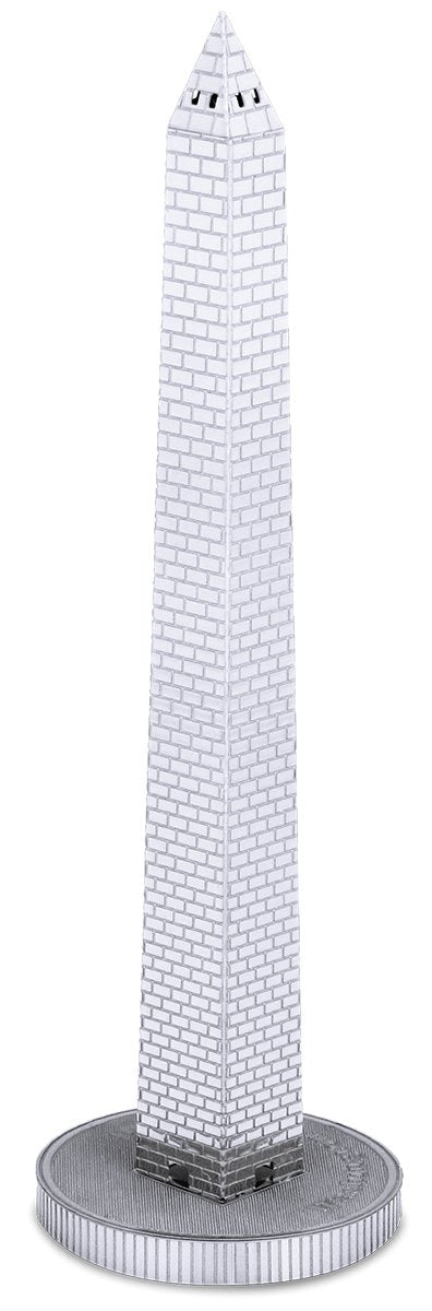 Maqueta 3d Metal Fascinations Washington Monument Montaje Sin Pegamento Ni Soldadura Maquetas 3d