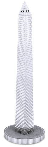 Maqueta 3d Metal Fascinations Washington Monument Montaje Sin Pegamento Ni Soldadura Maquetas 3d