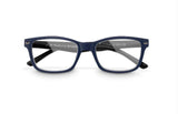 Hama Gafas De Lectura De +3.0 Dioptrias - Montura De Plastico Reciclado - Unisex - Azul Y Negro