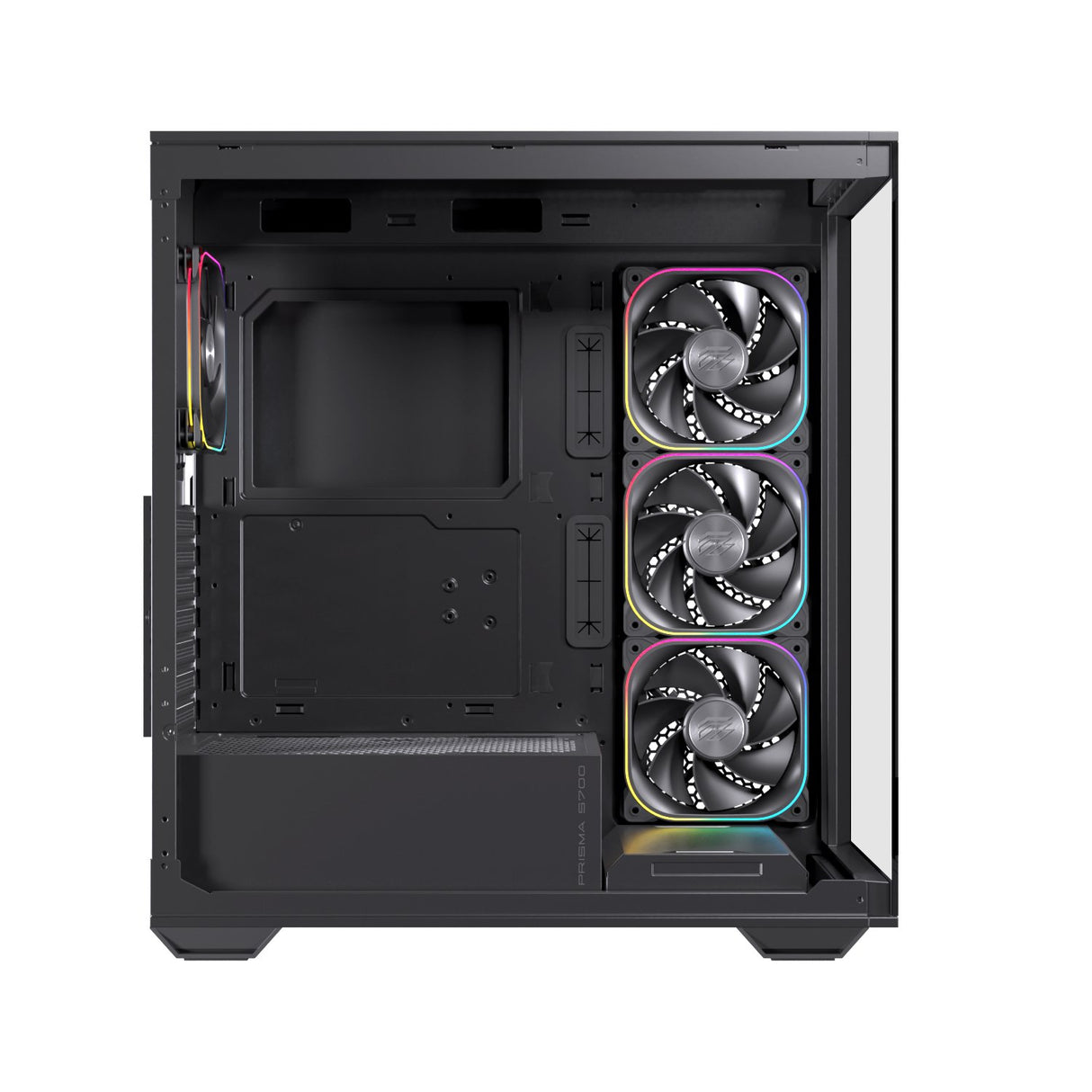 EAN 6977277369816 - Einarex EXCS-PR-700R-B carcasa de ordenador Midi Tower Negro imagen 3