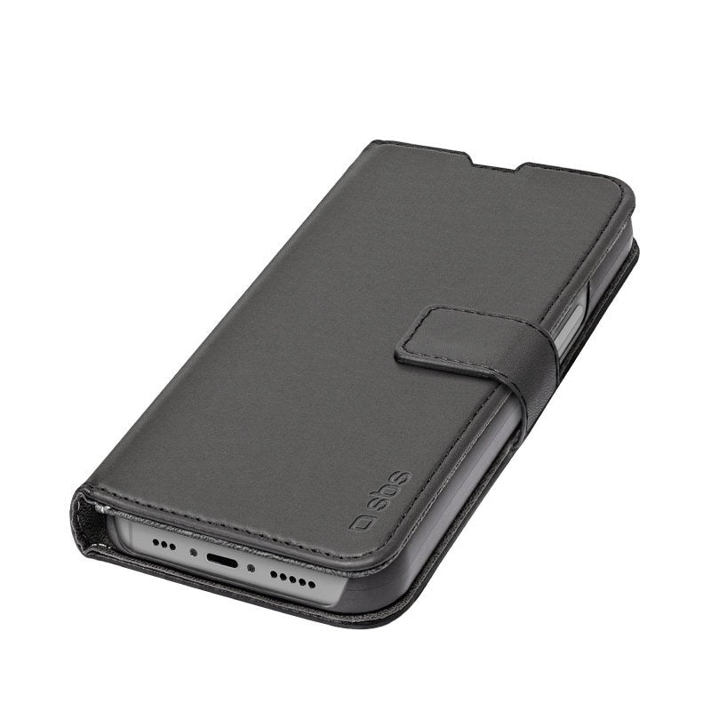 EAN 8018417416705 - SBS TEBKWALIP1461K funda para teléfono móvil 15,5 cm (6.1") Funda cartera Negro imagen 1