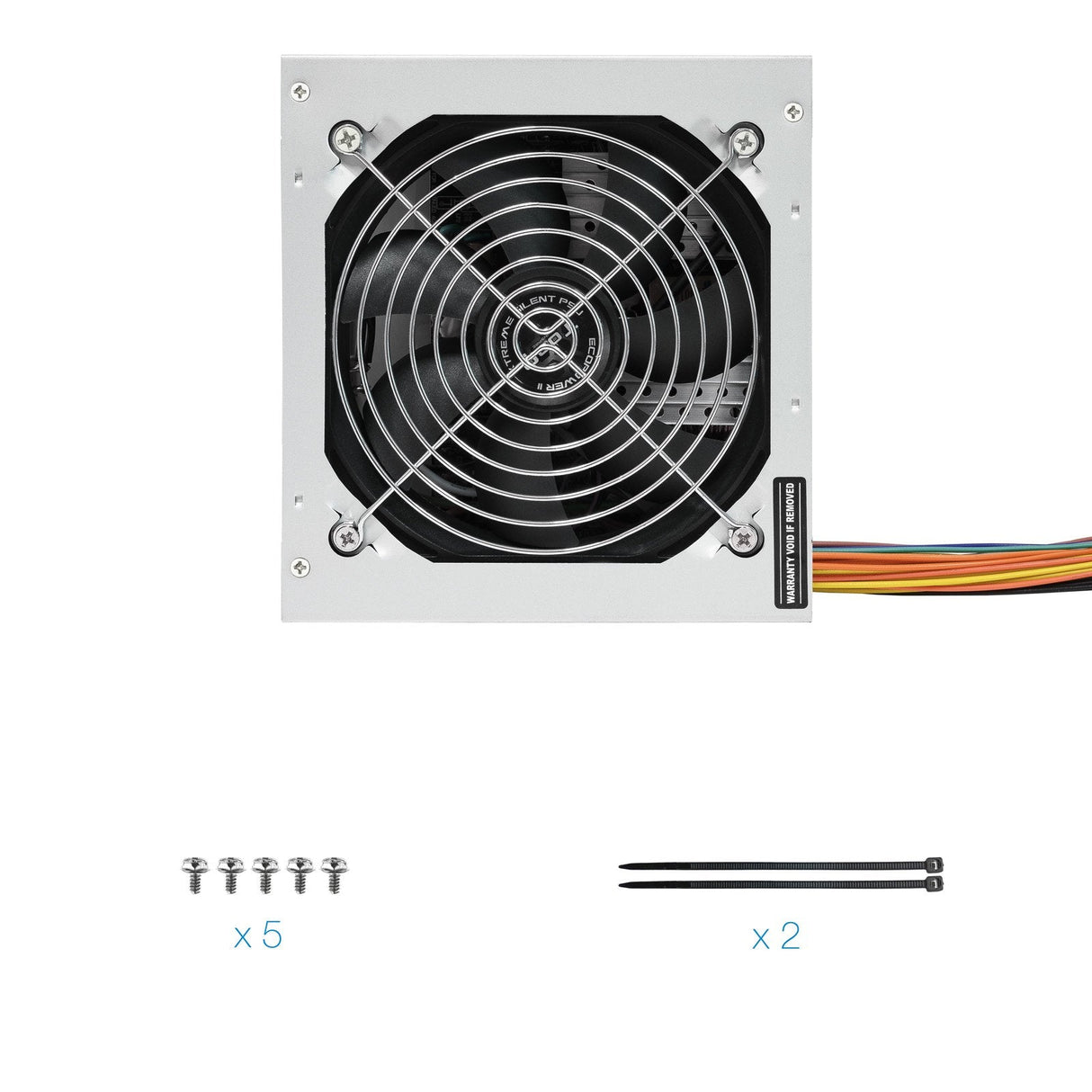 Tooq Ecopower Ii Fuente De Alimentacion 500w Atx 1.3 12v - Ventilador Silencioso 120mm