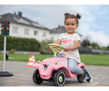 Big Bobby-Car-Classic Flower, Correpasillos Rosa / Verde Claro