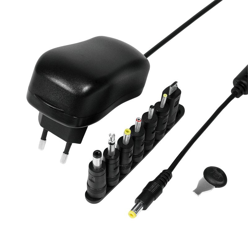Cargador Universal Logilink 3-12v 24w Con 7 Enchufes Diferentes