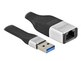 Delock Fpc Flachbandcable Usb Typ-A Zu Gigabit Lan 10 100 1000 Mbps 13 Cm