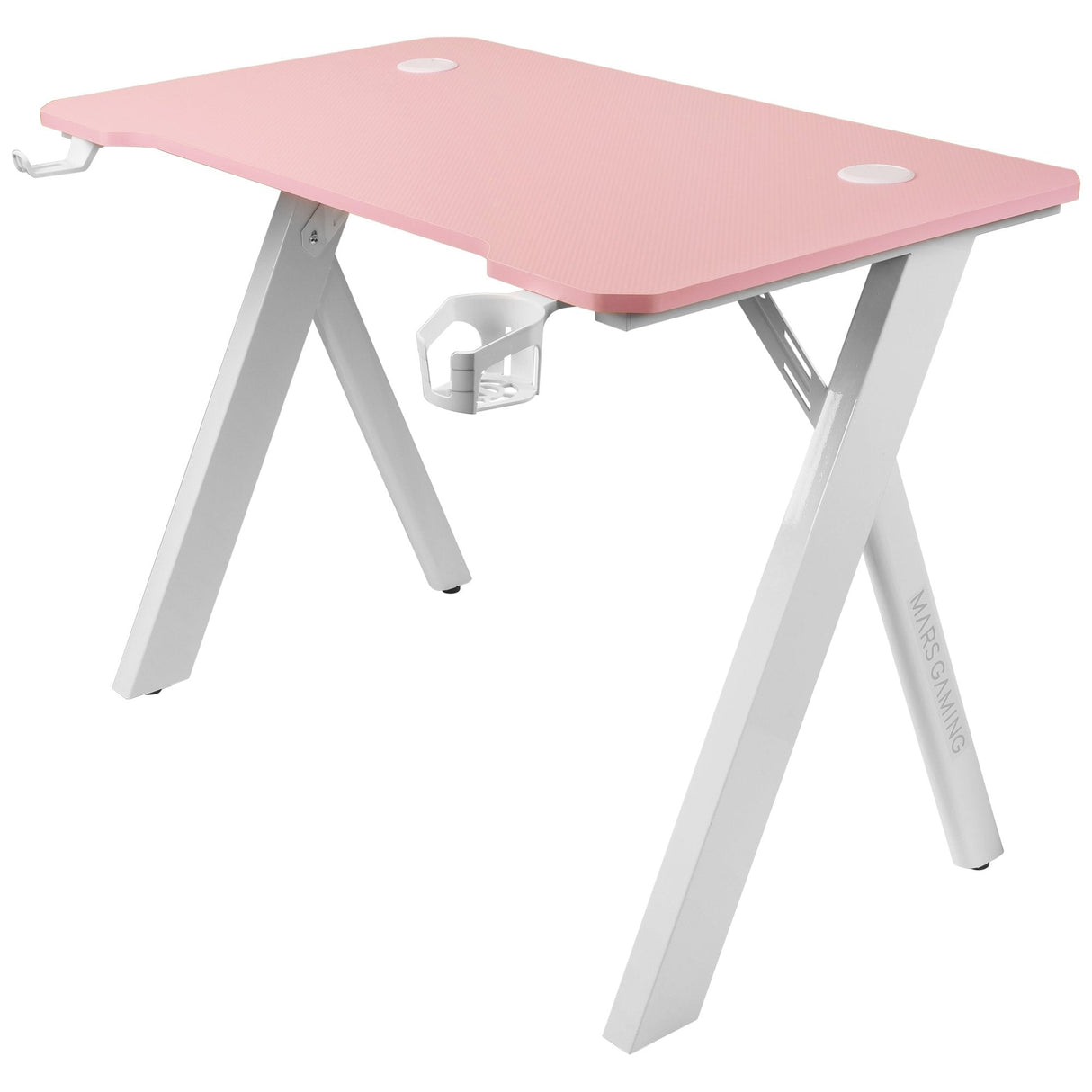Mesa Gaming Mars Gaming Mgd100rgb 100 X 60 X 74cm Rosa