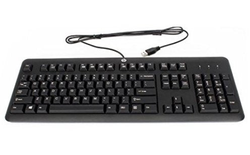 Hp 672647-093 Teclado Usb Noruego Negro