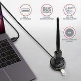 Axagon Hue-P1al Hub De Interfaz Usb 3.2 Gen 1 (3.1 Gen 1) Type-A 5000 Mbit/S Negro