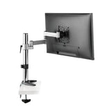 Logilink Bp0076 Soporte De Mesa Para Pantalla Plana 68,6 Cm (27") Abrazadera/Atornillado Negro, Acero Inoxidable