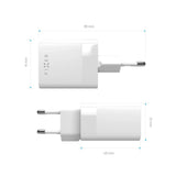 EAN 8591680149995 - FIXED FIXC45M-CU-WH cargador de dispositivo móvil Universal Blanco Corriente alterna Carga rápida Interio imagen 5