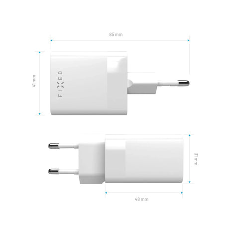 EAN 8591680149995 - FIXED FIXC45M-CU-WH cargador de dispositivo móvil Universal Blanco Corriente alterna Carga rápida Interio imagen 5