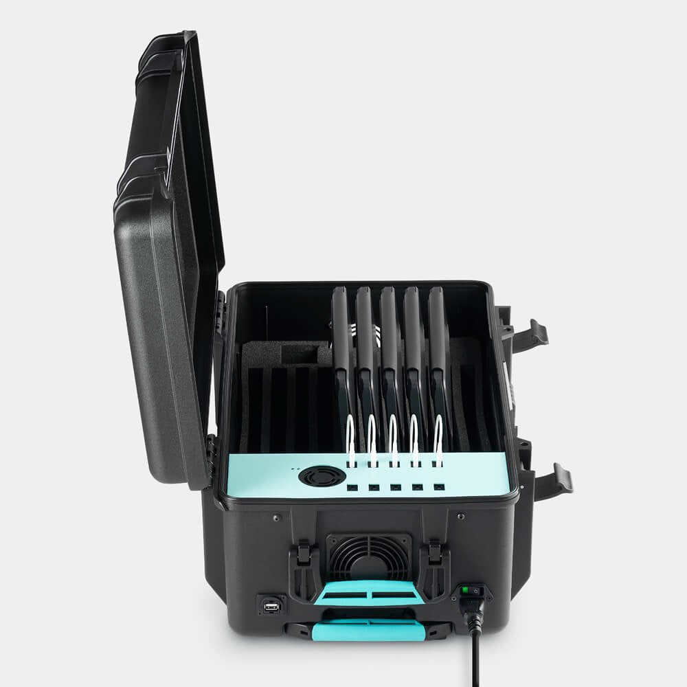 Formcase Transformercase T10 Estación De Almacenamiento Y Carga Para Dispositivos Portátiles Negro