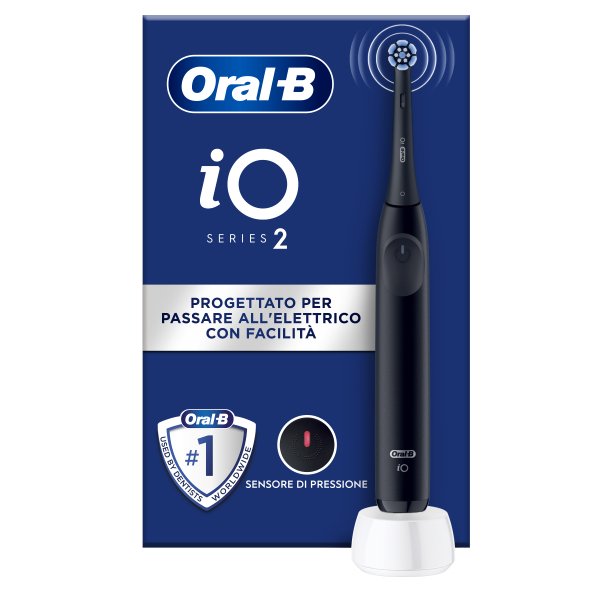 EAN 8700216612272 - Oral-B iO 2 Adulto Cepillo dental giratorio Negro imagen 1