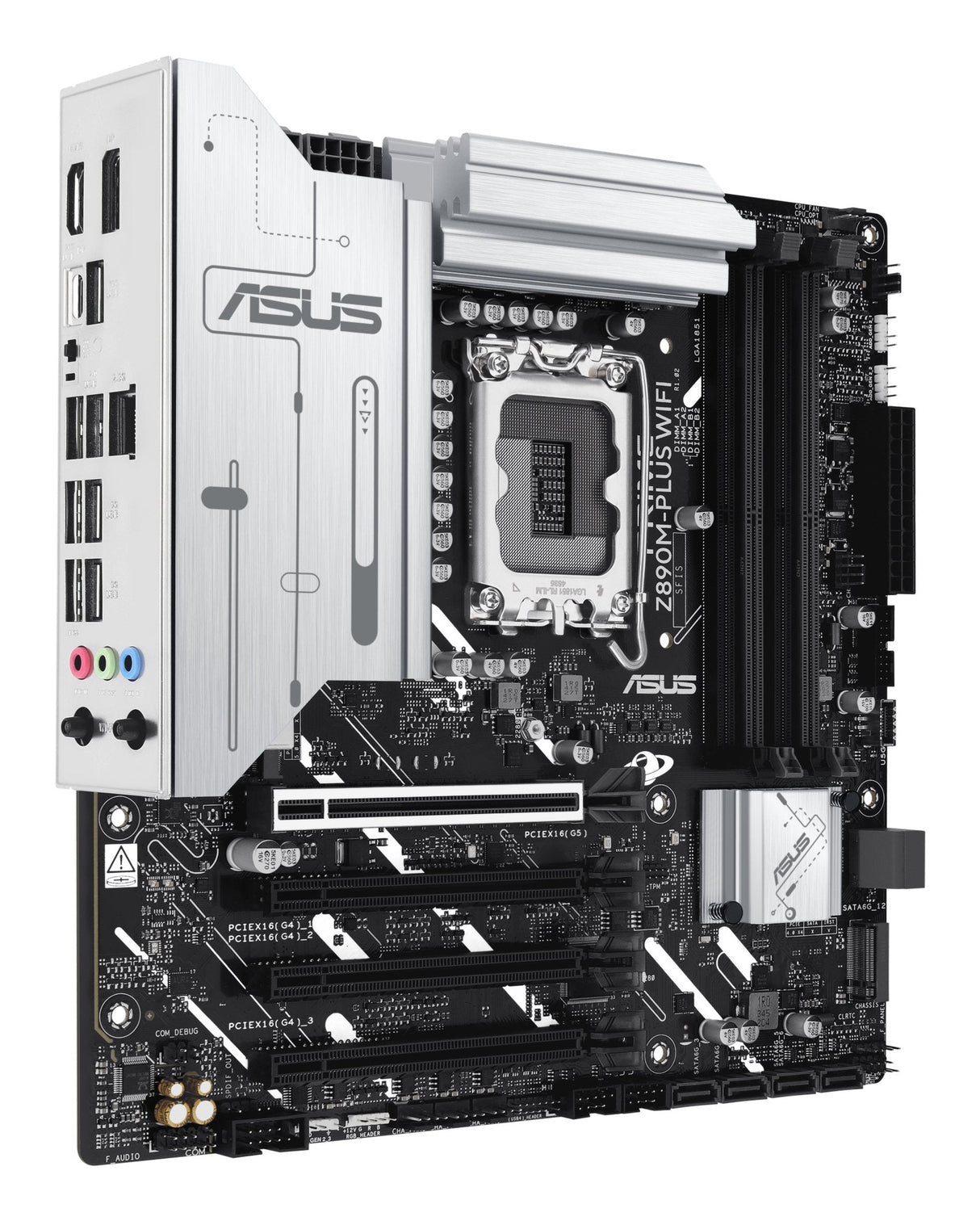 Asus Prime Z890m-Plus Wifi Intel Z890 Lga 1851 (Socket V1) Micro Atx