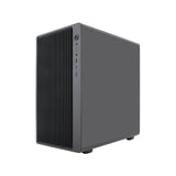 Coolbox Caja Microatx Gm350 Darkface Gpu Max 315mm Cristal Templado Liquida 240mm Usb-C Negra