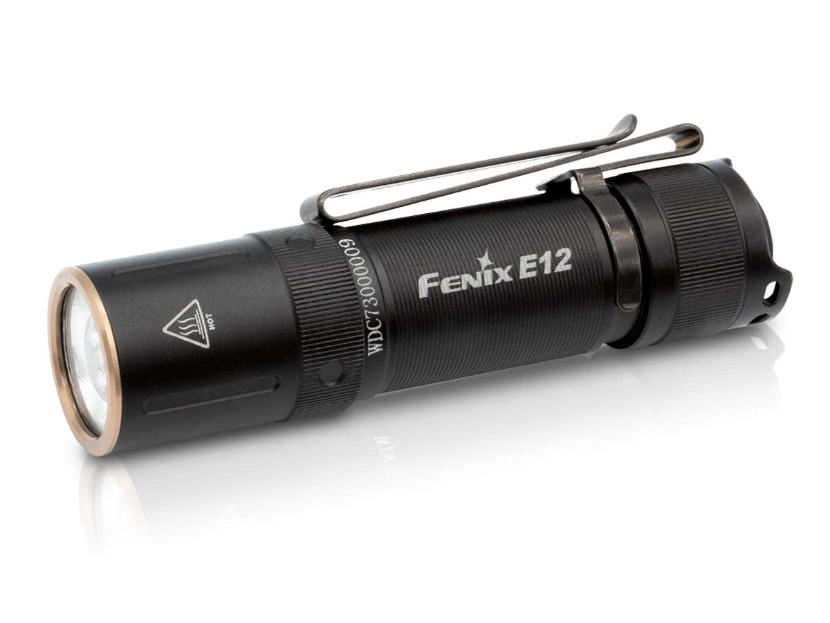 Fenix E12 V2.0 Linterna Negro Linterna De Mano Led