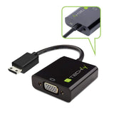 Techly Idata Hdmi-Vga-4 Adaptador Mini Hdmi C A Vga M/F