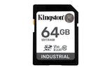 Tarjeta Sd Kingston Industrial 64 Gb Sdxc, Sdit/64gb