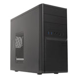 Caja Pc Unykach Micro-Atx Semitorre Dark Shadow 2usb3.0 (Fuente 500w) Negra 52082