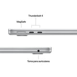EAN 0195949836909 - Apple MacBook Air Apple M M4 Portátil 34,5 cm (13.6") 16 GB 512 GB SSD Wi-Fi 6E (802.11ax) macOS Sequoia  imagen 7