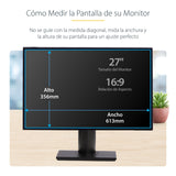 Filtro De Privacidad Startech.Com  16:9 Para Monitor De 27"  Ángulo De Visión De +/- 30° - Brillante