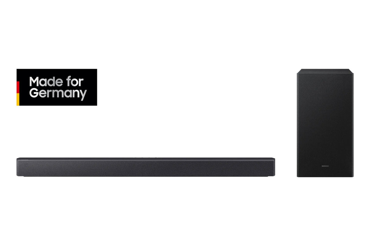 Barra De Sonido Samsung Serie B Hw-B460gf (Negro, 2.1 Canales, Bluetooth, Dolby Audio / Dts Virtual:X)  Hw-B460gf