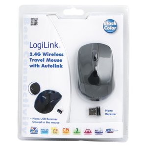 Logilink Id0031 Ratón Rf Inalámbrico Óptico 800 Dpi