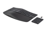 EAN 197192177549 - HP 960 Ergonomic Wireless Keyboard teclado Hogar RF Wireless + Bluetooth AZERTY Belga Negro imagen 2