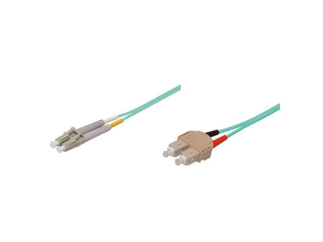 EAN 4014619379453 - Alcasa 10m SC/LC Cable de fibra óptica e InfiniBand Azul imagen 1
