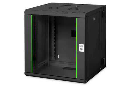 EAN 4016032257769 - Digitus DN-19 12-U-3-SW armario rack 12U Bastidor de pared Negro imagen 1