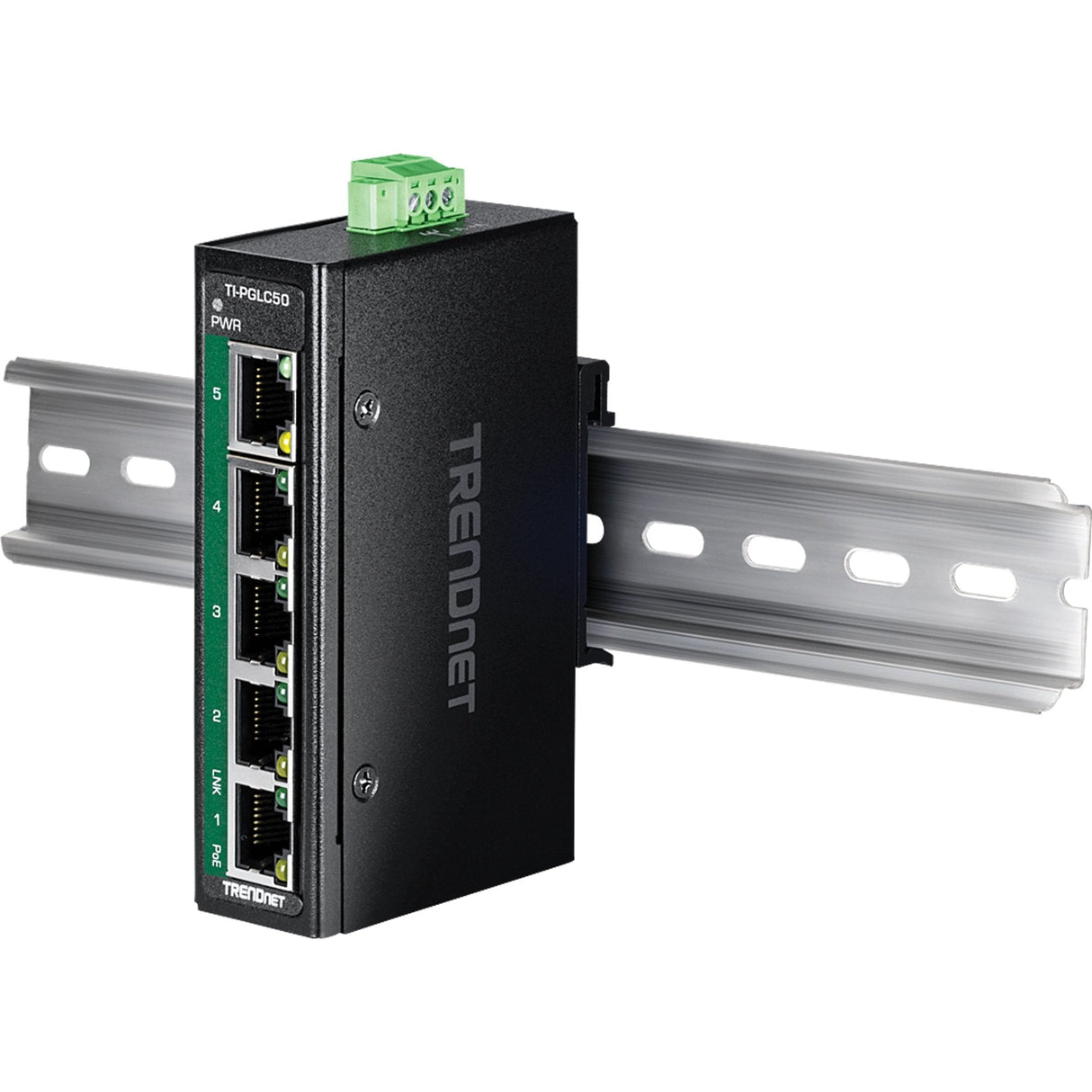 Trendnet 5-Port Indumrial Gigabit Poe+ Din-Rail Mini Switch