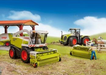 Bruder Cosechadora De Forraje Claas Jaguar 900 02131