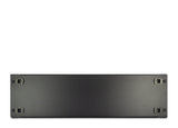 Inter-Tech 19" Placa Ciega, Negro 3he, Geklippt