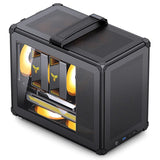 Jonsbo C6 Max Pc-Gehäuse, Mini-Gehäuse, Micro-Atx, Tempered Glass - Schwarz