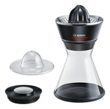 EAN 4242002996776 - Bosch MCP72GPB prensasde cítricos Plástico, Acero inoxidable Negro, Transparente imagen 1