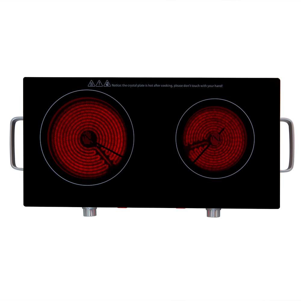 EAN 8436044539664 - Orbegozo PCE 6000 Negro, Acero inoxidable Encimera Cerámico 2 zona(s) imagen 4