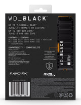 EAN 0718037891385 - SanDisk Black WD_BLACK SN850X NVMe 1 TB M.2 PCI Express 4.0 imagen 4