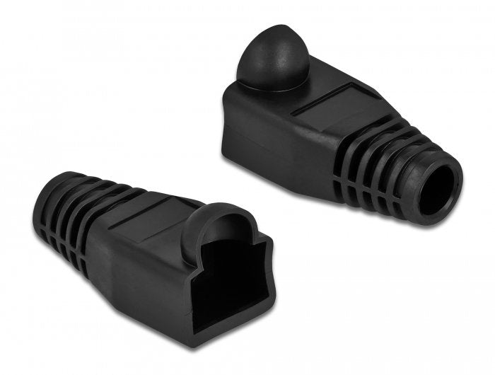 Knickschutztülle Für Rj45 Stecker Schwarz 20 Stück