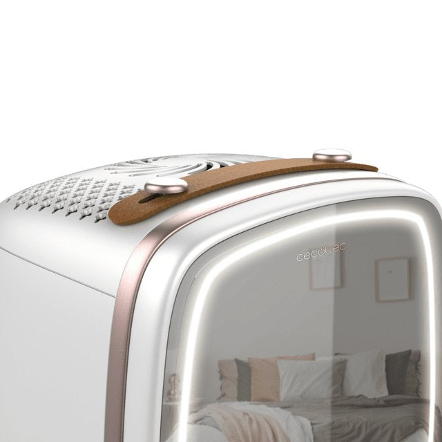 Cecotec Coolingbeauty 6000 Mirror Nevera Para Cosmeticos Con Espejo - 6l - Luz Led Con 3 Intensidades - Silencioso -